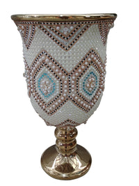 Thumbnail for AFD Moroccan Chalice Vase Décor AFD MULTI COLORED 