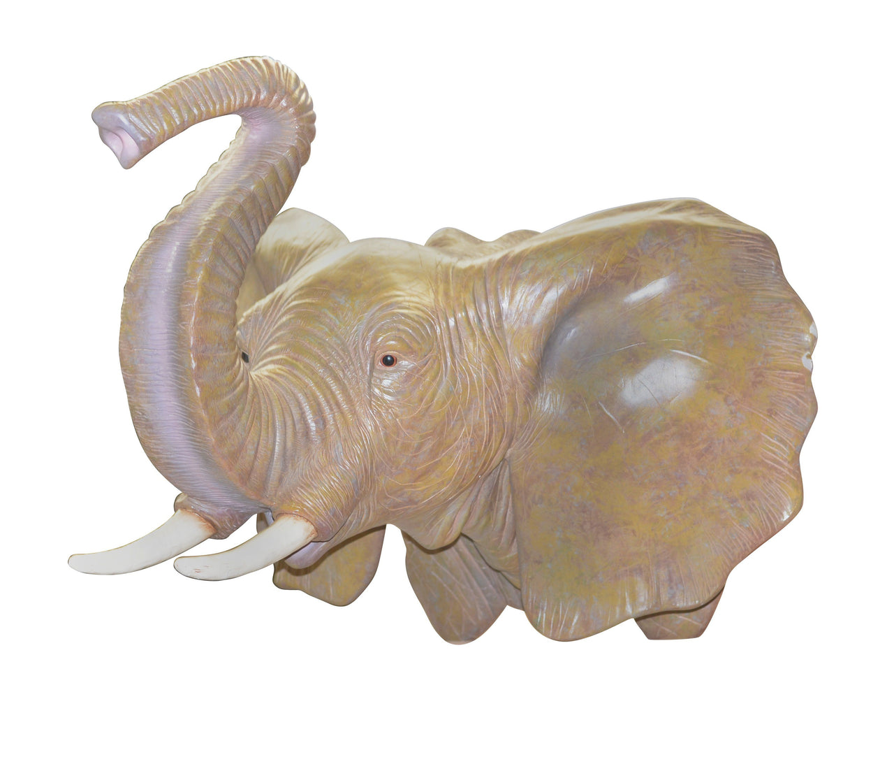 AFD Elephant Head Wall Décor Statuary AFD MULTI COLORED 