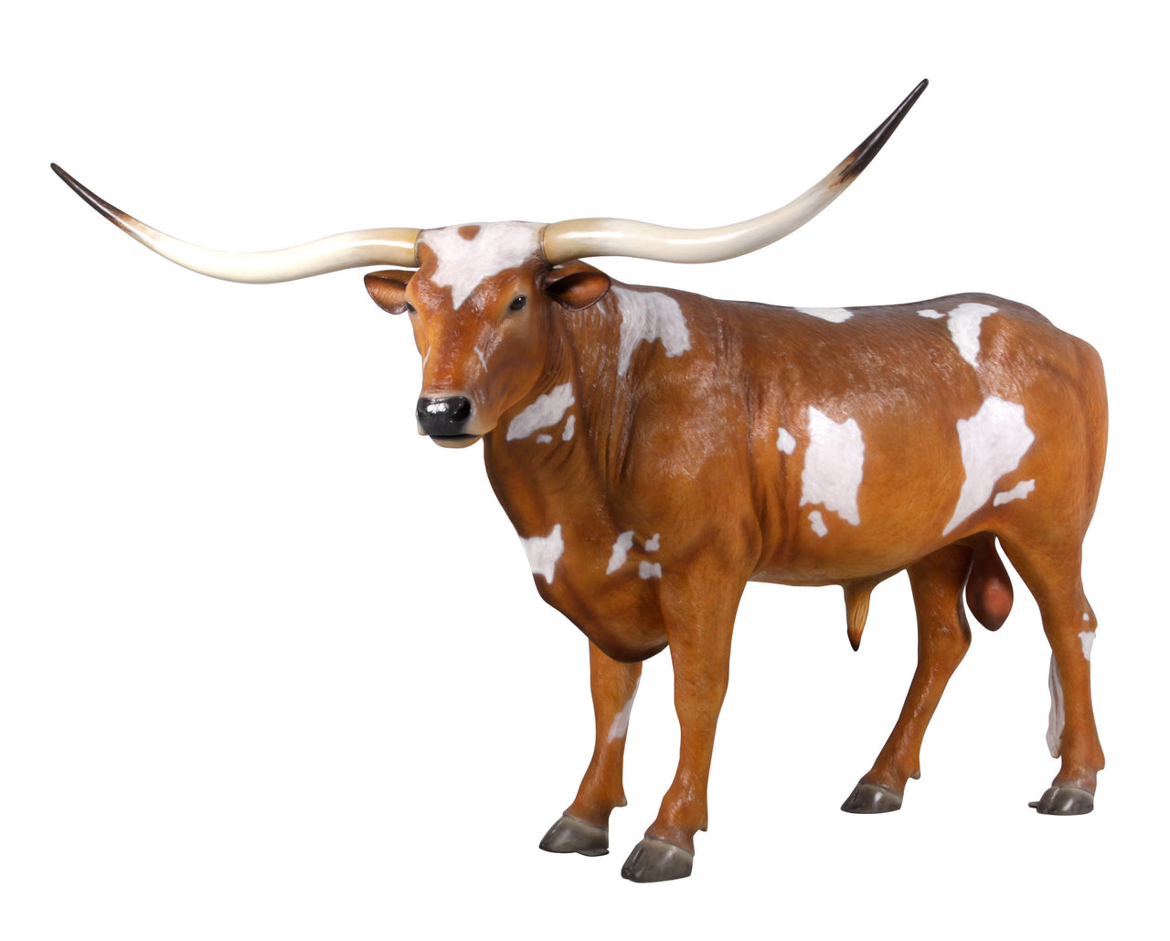 AFD Texas Longhorn Bull Statuary AFD MULTI COLORED 