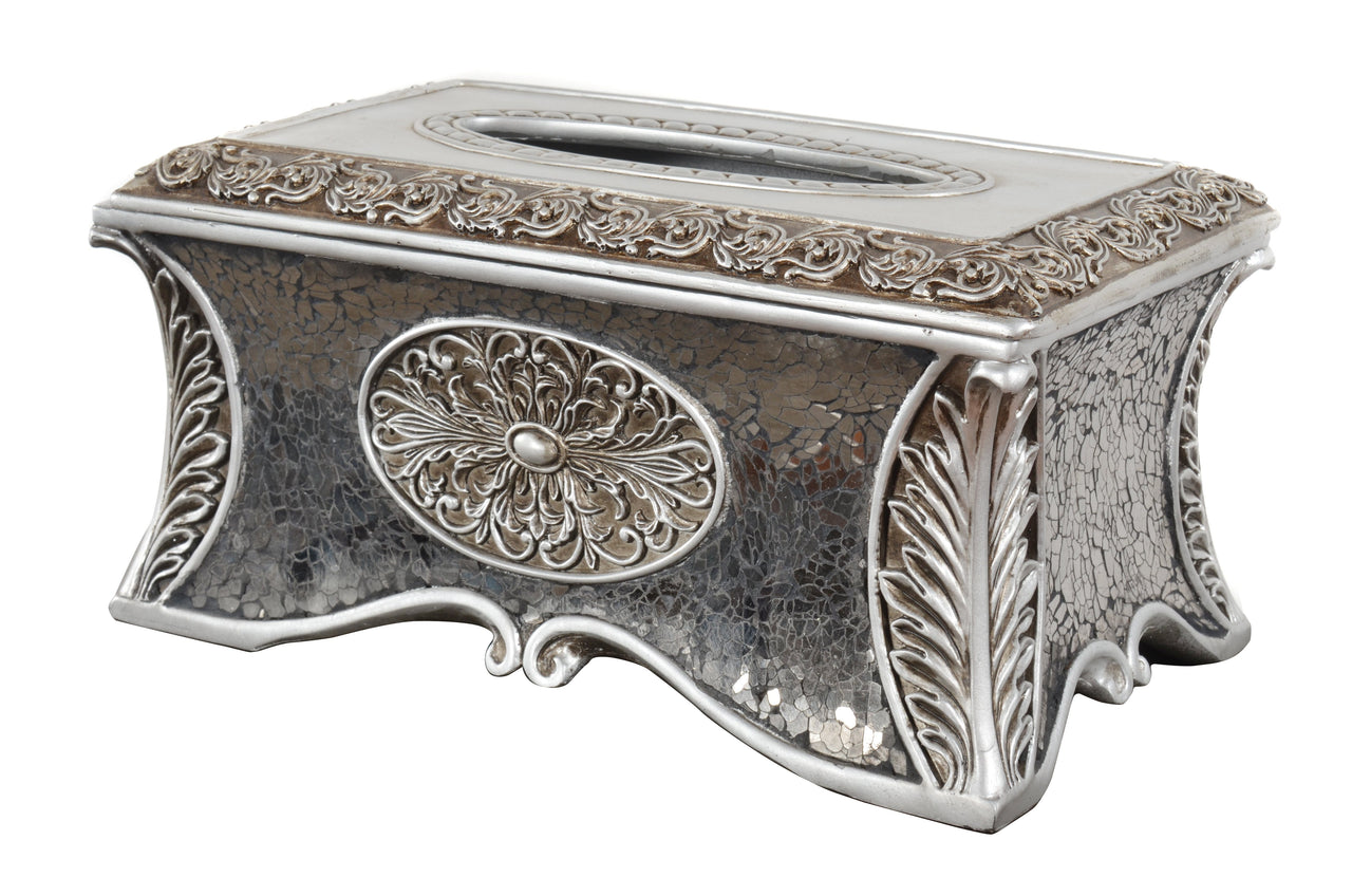 AFD Laviere Tissue Box Boxes AFD SILVER 