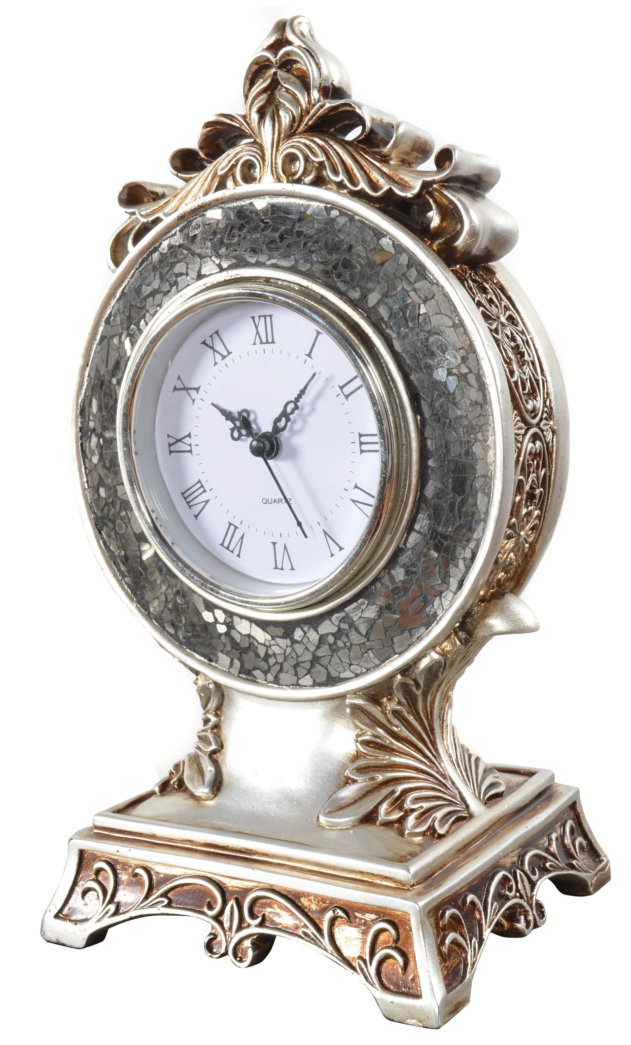 AFD Laviere Clock Décor AFD SILVER 