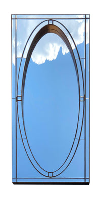 Thumbnail for AFD Elliptical Rectangle Mirror Mirrors AFD Gold, Mirror 
