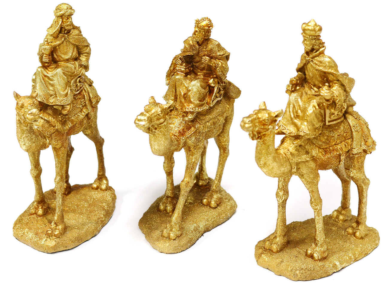 AFD Christmas Three Kings Set of 3 Décor AFD GOLD 
