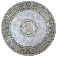 Thumbnail for AFD Petite Round Champagne Ceiling Medallion Medallions AFD SILVER 