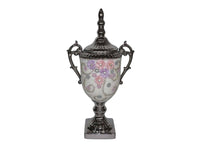 Thumbnail for AFD Daisy Crystal Urn With Lid And Handles Boxes AFD Multicolored 