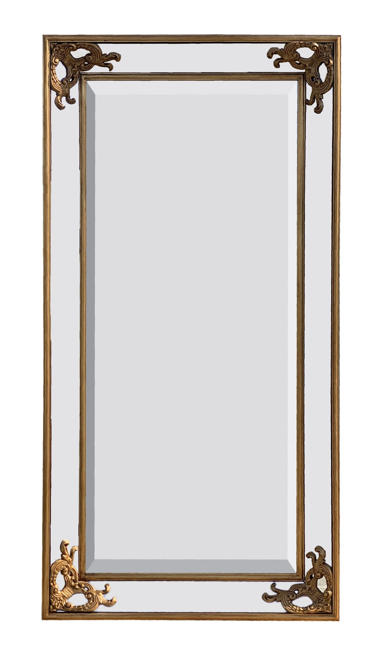 AFD Monte Carlo Vertical Mirror Mirrors AFD Gold 