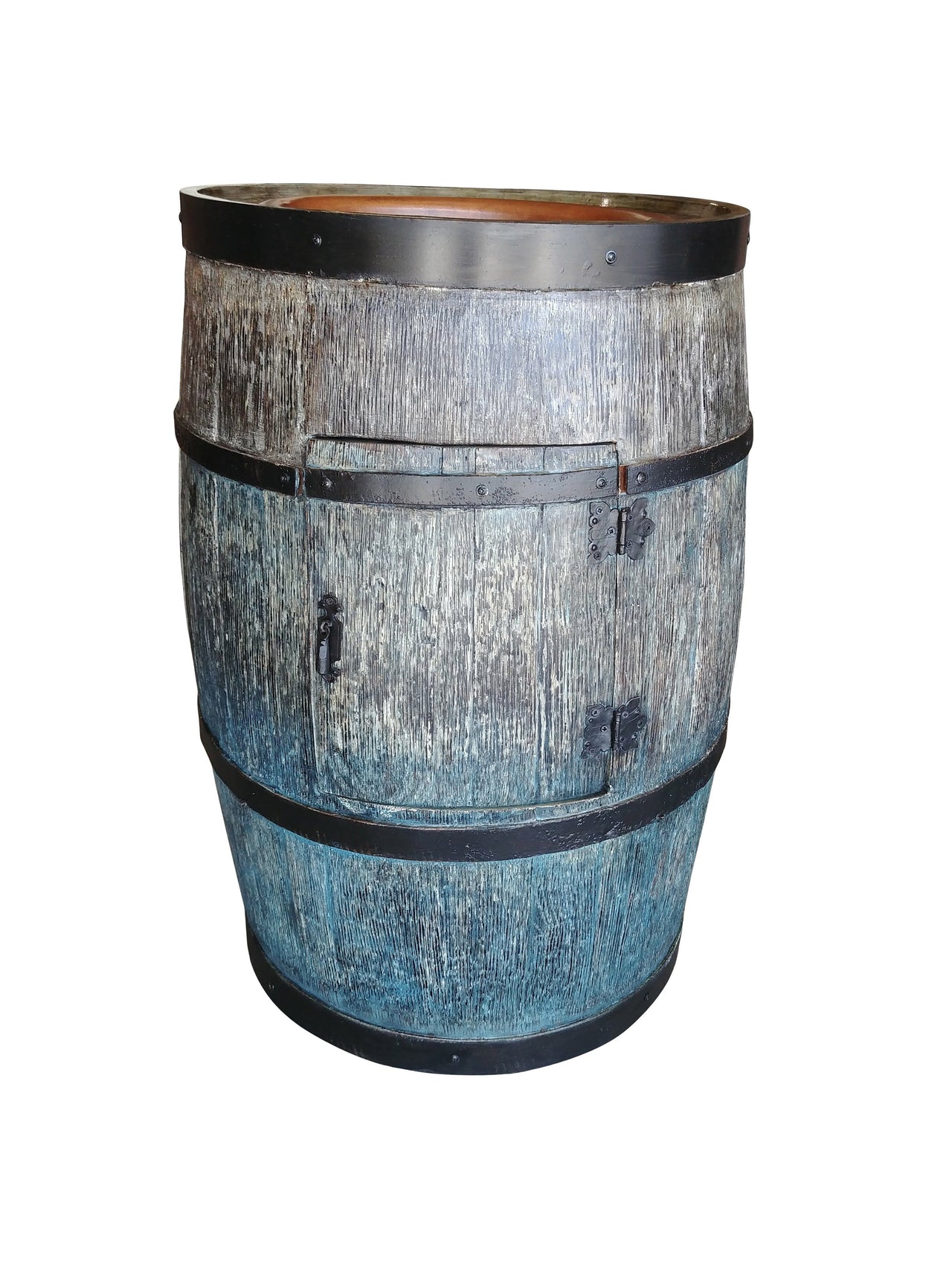 AFD Barrel Vanity with Copper Sink Vanity AFD MULTI COLORED 