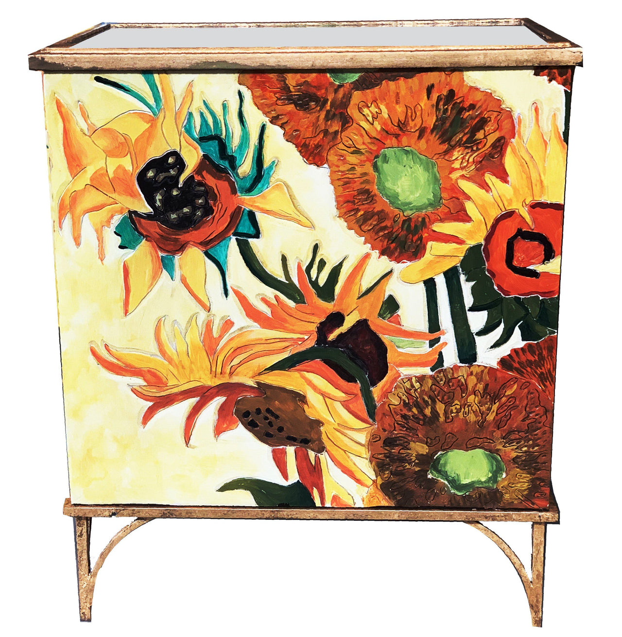 AFD Sunflower Chest Boxes AFD MULTICOLOR 