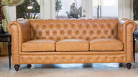 Thumbnail for AFD Classic Chesterfield Sofa Sofa AFD Tan 