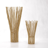 Thumbnail for AFD Gold Floor Large And Small Vases Set Of 2 Décor AFD Gold 