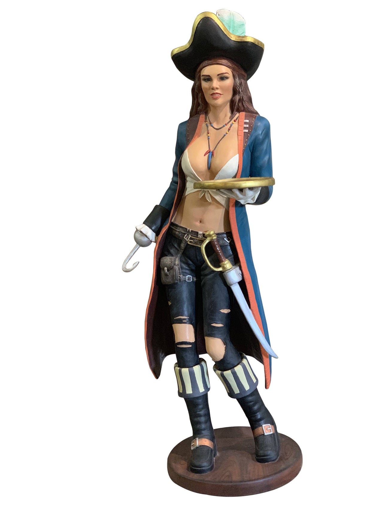 AFD Sexy Pirate Anne 6ft Statuary AFD Multi Color 