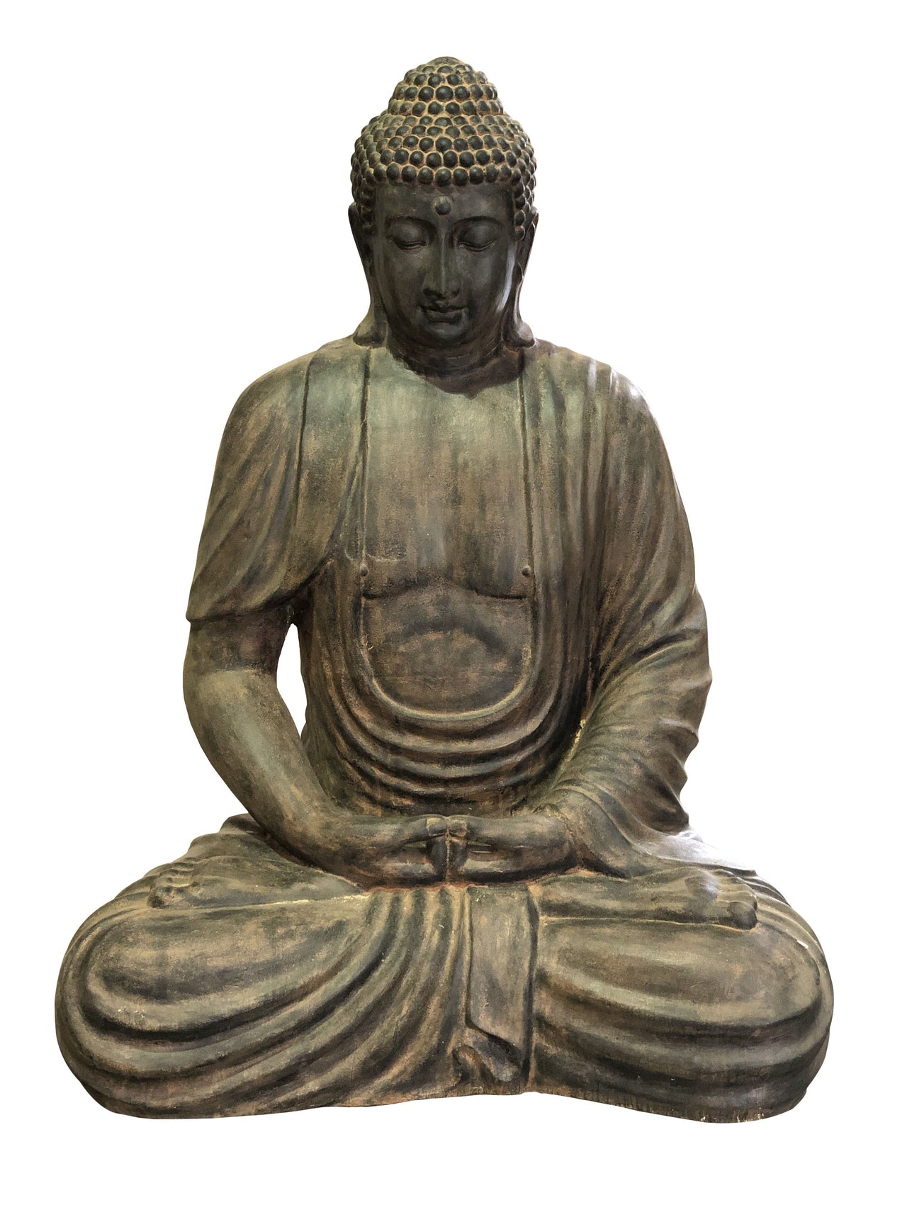 AFD Sitting Buddha Black Earthy Décor AFD BLACK EARTHY 