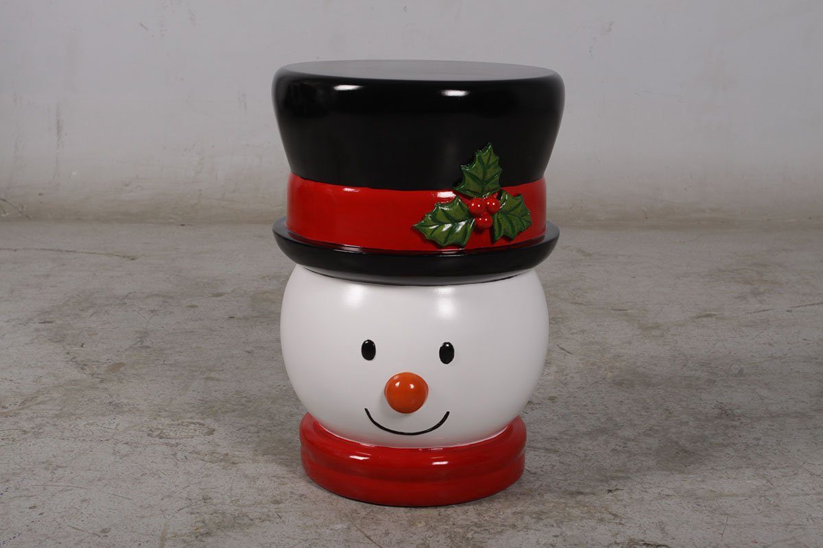 AFD Snowman Stool 17H Statuary AFD Multi 