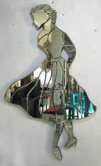 Thumbnail for AFD Venetian Style Retro Figural Lady Mirror 71 