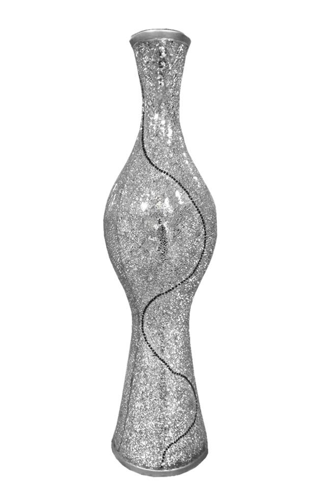 AFD Dramatic Sparkling Vase Décor AFD Silver 