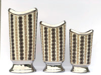Thumbnail for AFD Set 3 Elegant Lateral Vases Décor AFD MULTI COLORED 