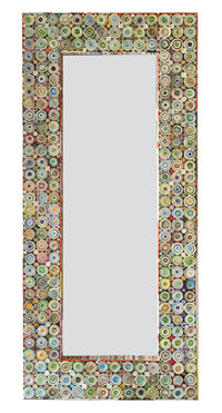 Thumbnail for AFD Quilled Large Leaner Coil Art Mirror 79