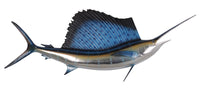 Thumbnail for AFD Wall Mount Sailfish 5ft Statuary AFD Blue/Silver 