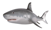 Thumbnail for AFD Wall Mounted Great White Shark 6ft Décor AFD Silver, White 