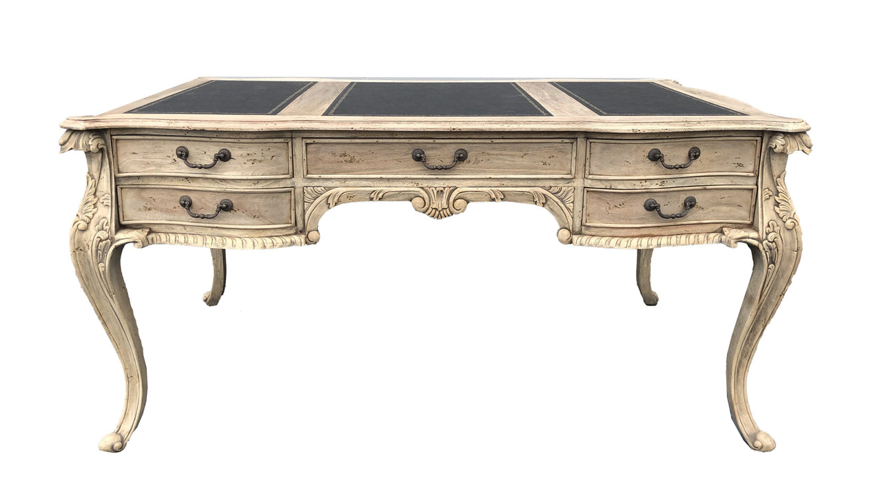 AFD Natural Mahognay Large Chippendale Writing Desk Desks AFD Natural 