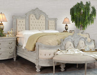 Thumbnail for AFD Mystique Grey Mahogany Maison Royale Bed King Beds AFD Grey 