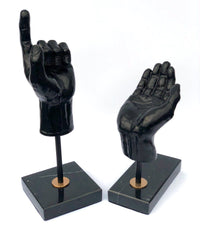 Thumbnail for AFD Set 2 Gluethem 2 Hands Meral Marble Décor AFD Black 