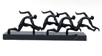 Thumbnail for AFD Metal and Marble Running Decor Décor AFD Black 