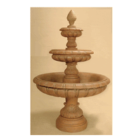 Thumbnail for Imperiale Three Tier Outdoor Cast Stone Garden Fountain Fountain Tuscan 