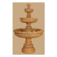 Thumbnail for Princesse Three Tier Outdoor Cast Stone Garden Fountain Fountain Tuscan 