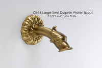 Thumbnail for Large Swirl Dolphin Spout Spout Tuscan 