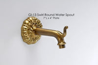 Thumbnail for Swirl Round Water Spout Spout Tuscan 