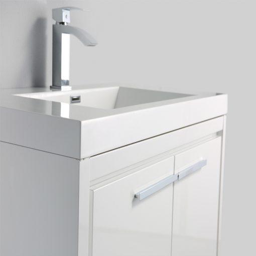 Eviva Grace 36 in. White Bathroom Vanity with White Integrated Acrylic Countertop Vanity Eviva 