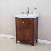 Thumbnail for Eviva Jersey 24″ Transitional Bathroom Vanity with White Porcelain Sink Vanity Eviva 