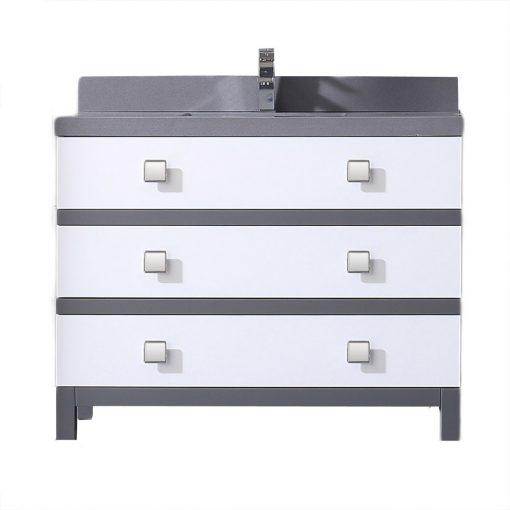 Eviva Sydney 42 Inch Bathroom Vanity with Solid Quartz Counter-top Vanity Eviva 