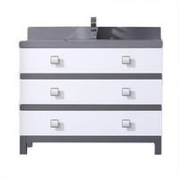 Thumbnail for Eviva Sydney 42 Inch Bathroom Vanity with Solid Quartz Counter-top Vanity Eviva 