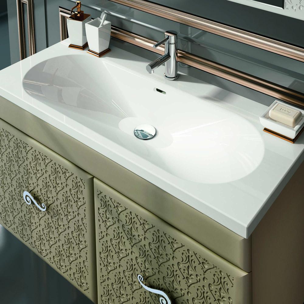 Eviva Venice 32″ Modern Luxury Bathroom Vanity with white Porcelain integrated sink. Bathroom Vanity Eviva 