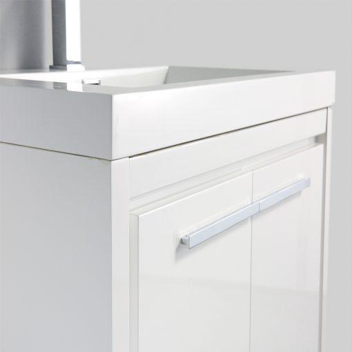 Eviva Grace 30 in. White Bathroom Vanity with White Integrated Acrylic Countertop Vanity Eviva 