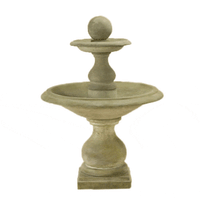 Thumbnail for Carrara Ball Outdoor Cast Stone Garden Fountain Fountain Tuscan 