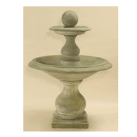 Thumbnail for Carrara Ball Outdoor Cast Stone Garden Fountain Fountain Tuscan 