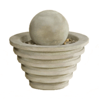 Thumbnail for Ring Ball Outdoor Cast Stone Garden Fountain Fountain Tuscan 