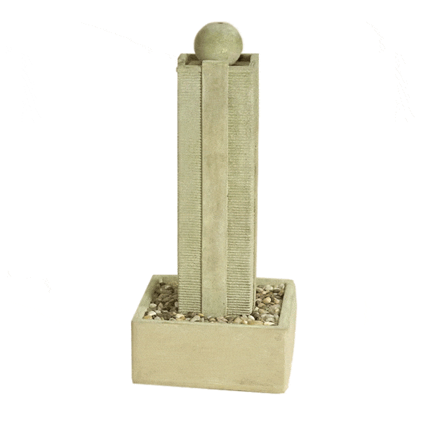 Tower Outdoor Cast Stone Garden Fountain Fountain Tuscan 