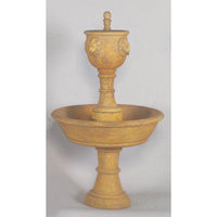 Thumbnail for Florentia Two Tier Water Outdoor Cast Stone Garden Fountain Fountain Tuscan 