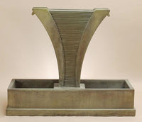 Thumbnail for Diesse Outdoor Cast Stone Garden Fountain With Side Spillways Fountain Tuscan 