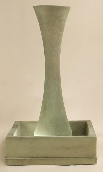 Equinox Water Outdoor Cast Stone Garden with Bowl Fountain Tuscan 