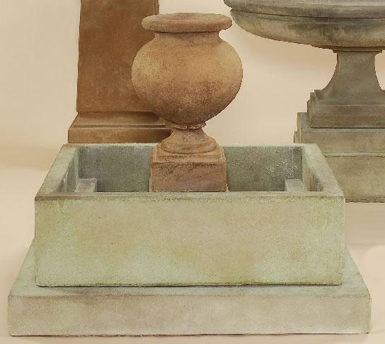 Etruria Urn Outdoor Cast Stone Garden Fountain Fountain Tuscan 