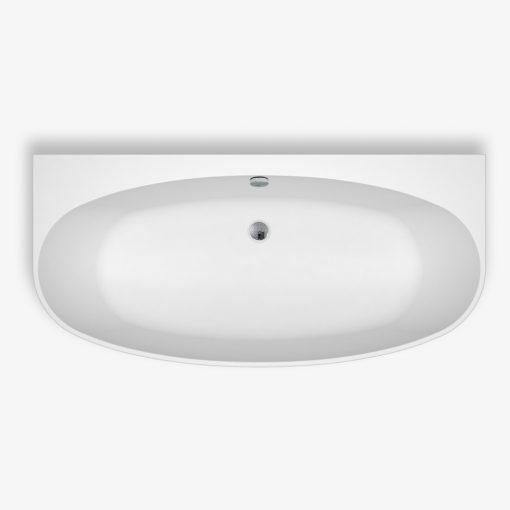 Eviva Jasmine 60″ Freestanding White Acrylic Bathtub Bathroom Vanity Eviva 