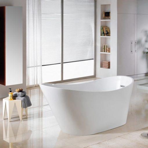 Eviva Aura Free Standing 71″ Acrylic Bathtub Bathroom Vanity Eviva 