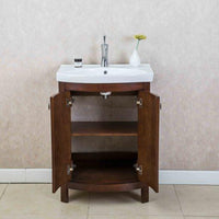 Thumbnail for Eviva Jersey 24″ Transitional Bathroom Vanity with White Porcelain Sink Vanity Eviva 