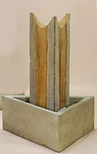 Thumbnail for Saturno Outdoor Cast Stone Garden Fountain No Ball Fountain Tuscan 