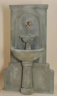 Thumbnail for Imperia Wall Outdoor Cast Stone Garden Fountain For Spout Fountain Tuscan 